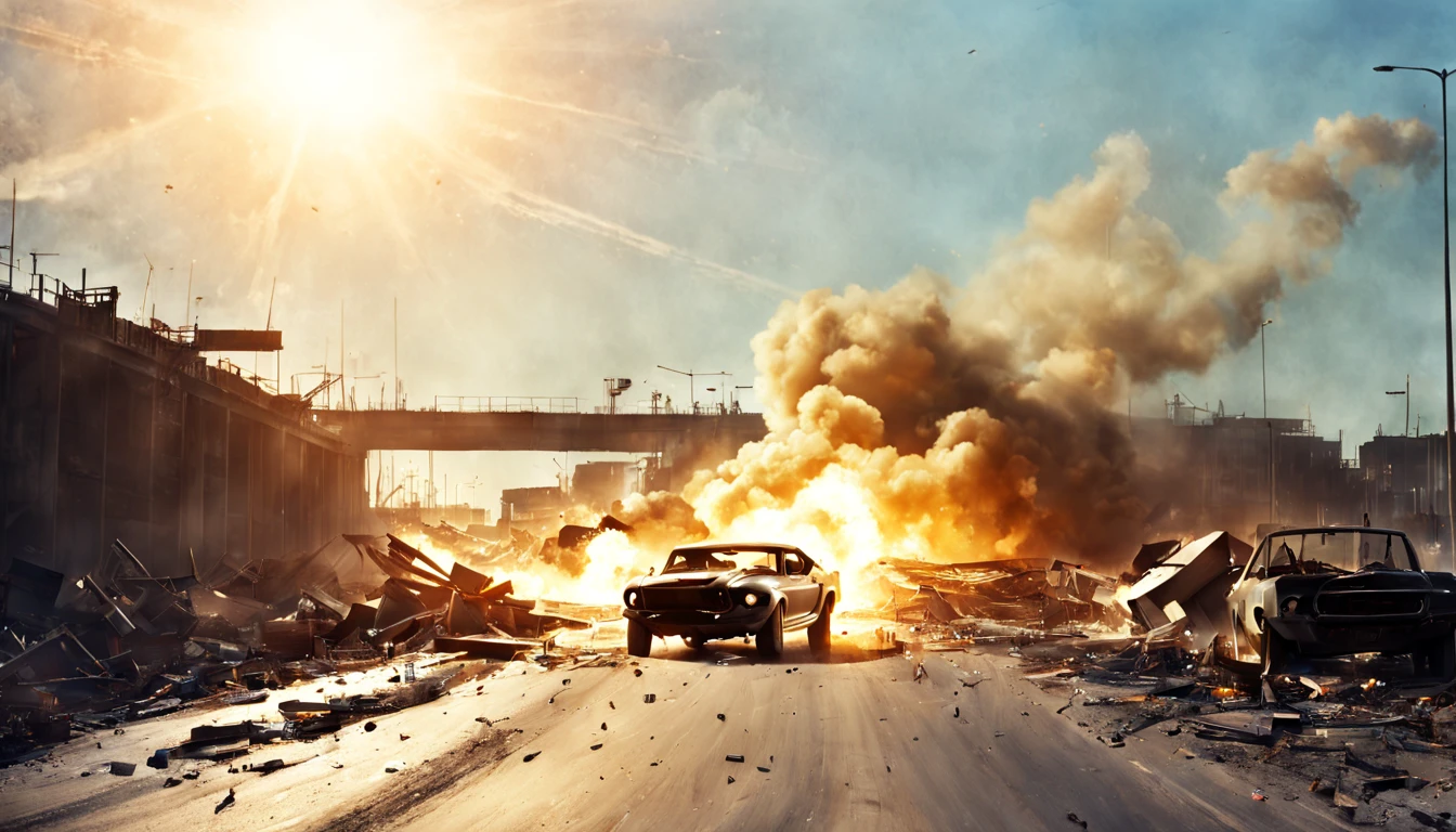 Car Chase Project concept frame