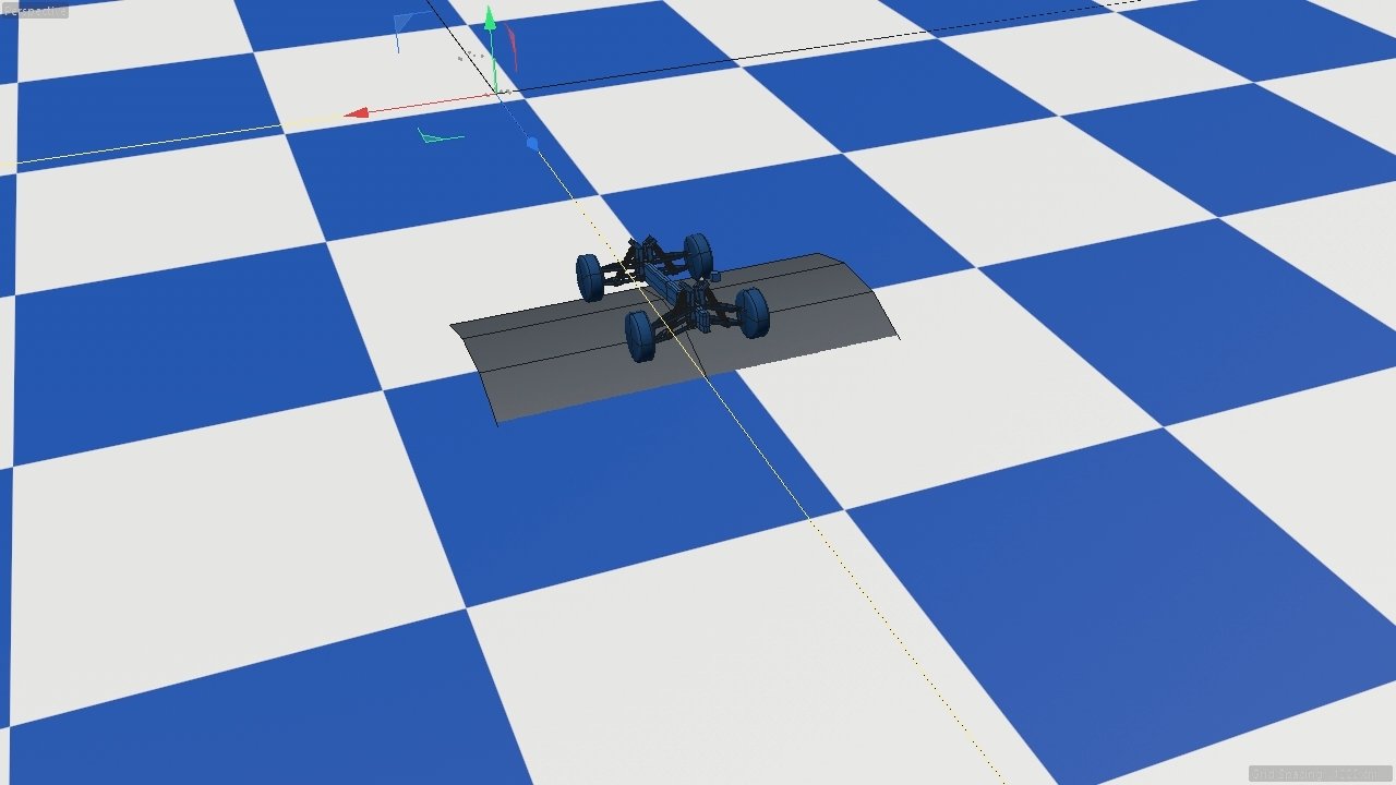 Car Chase Project drift simulation snapshot
